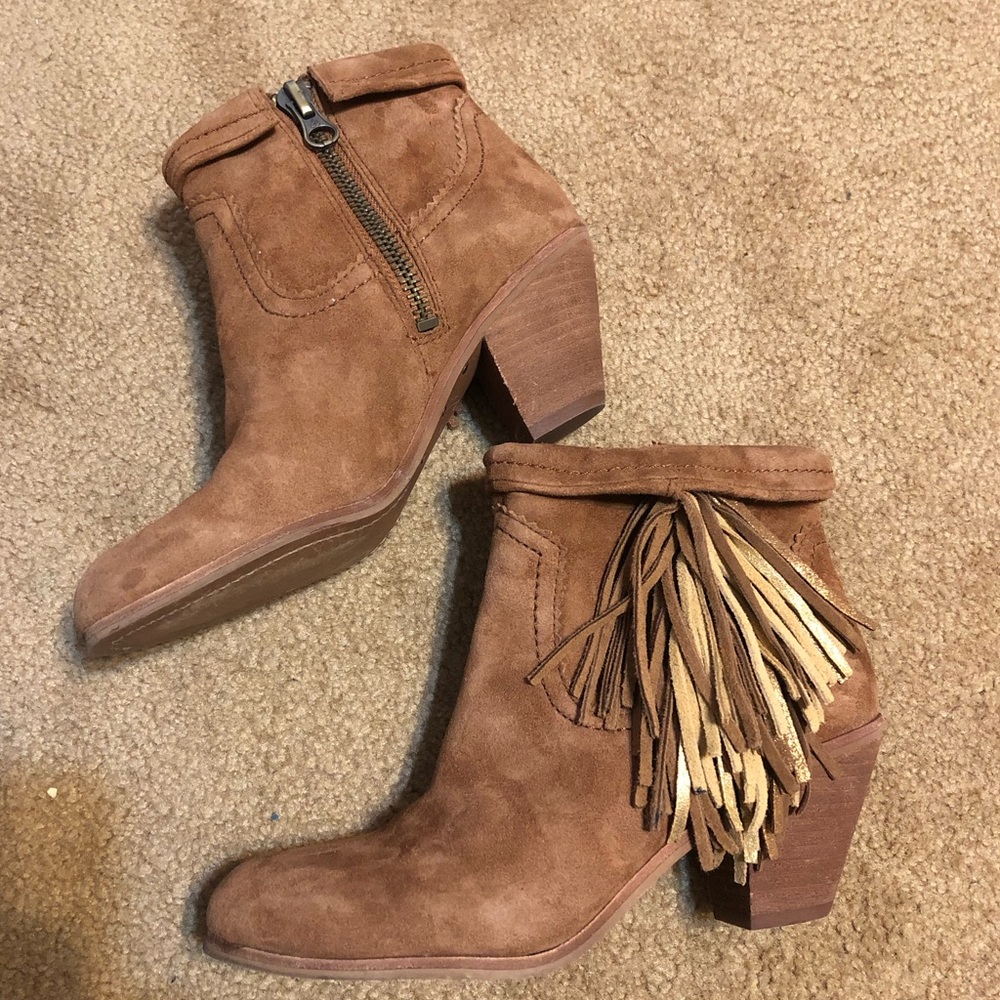 Sam Edelman brown suede boots - Picture 4 of 16
